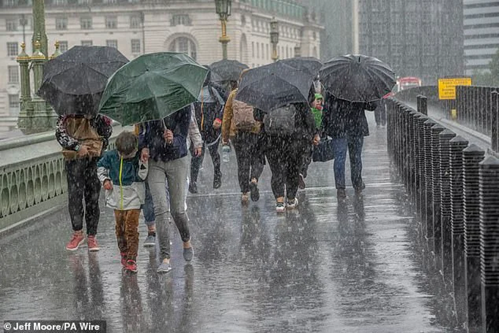 Otra DANA sobre España trae lluvias hasta el jueves.