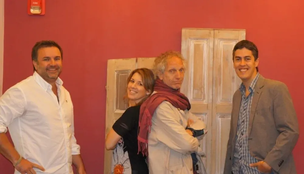 Federico Astiz, Giselle Della Mea, Boy Olmi y Pablo Lamaison