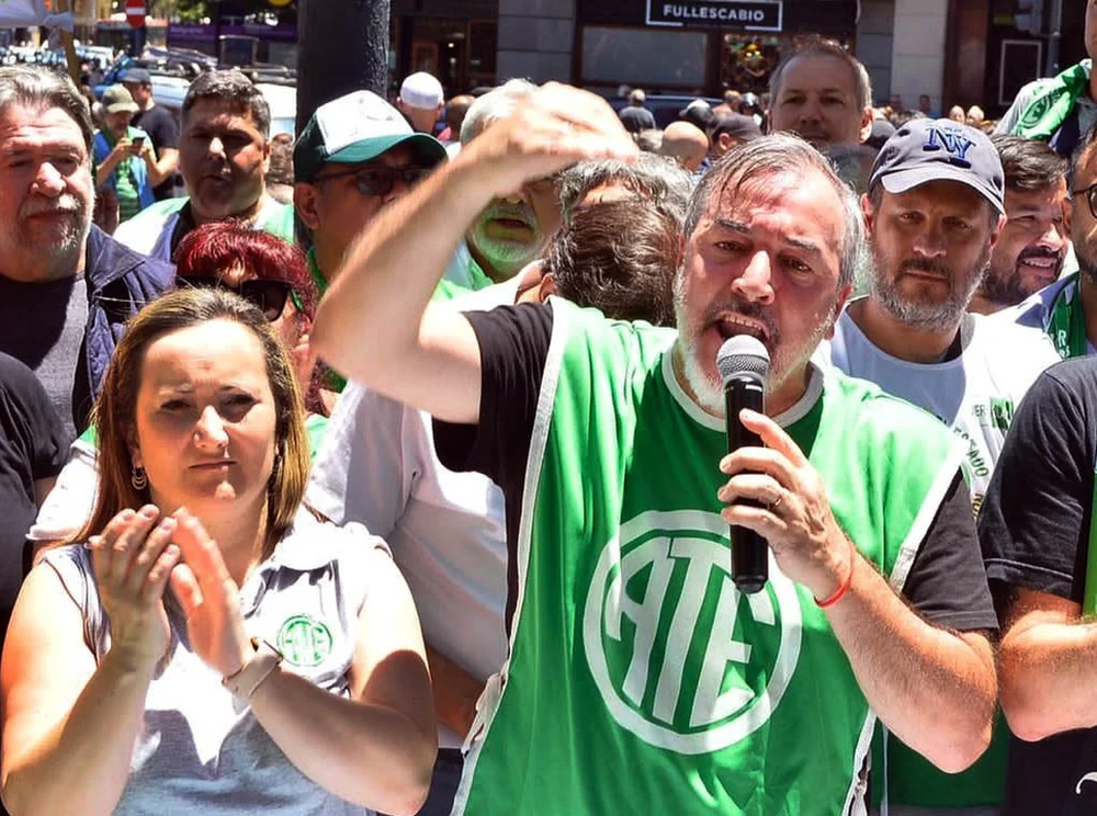 Rodolfo Aguiar, secretario Generla de ATE.