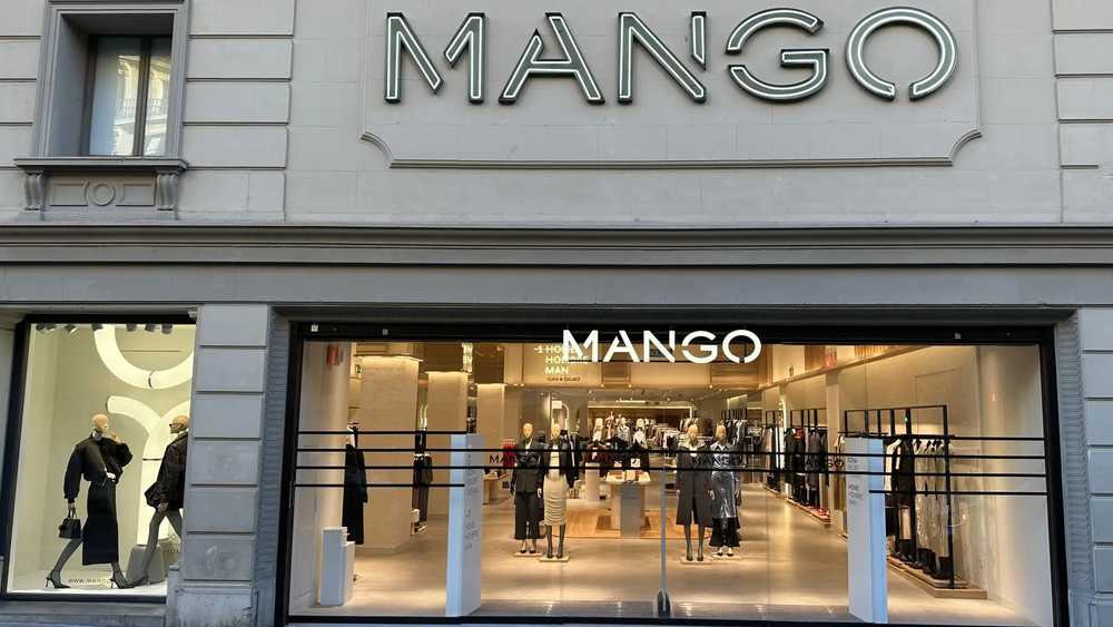 Una tienda de Mango en Barcelona.
