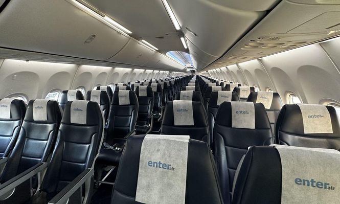 El vuelo de Enter Air por el que el piloto tuvo que bloquear las puertas de salida.&nbsp;