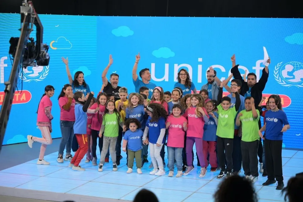 Maratón televisiva Juntos por la Infancia de Unicef