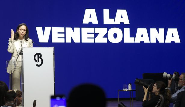 María Corina Machado, en Madrid.