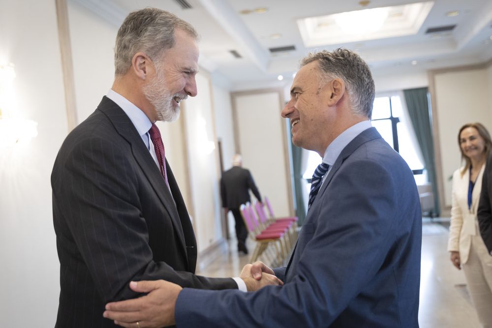 Yamandú Orsi se reunió con el rey Felipe VI de España&nbsp;