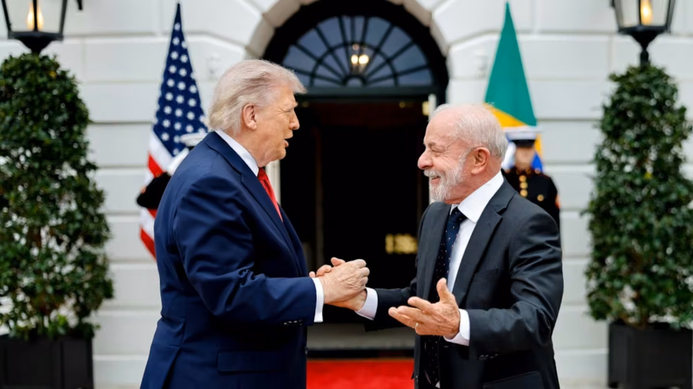 Lula visit&oacute; a Trump en mayo en la Casa Blanca