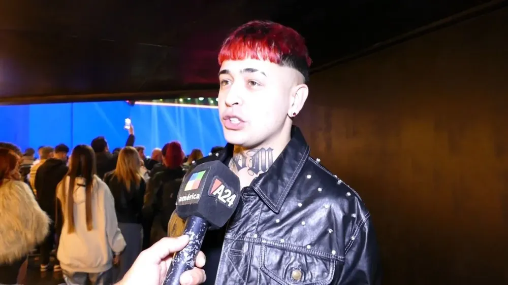 El cantante argentino BM