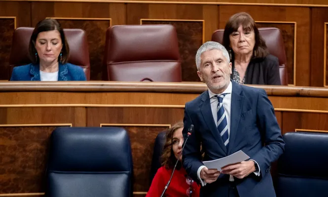 El ministro del Interior, Fernando Grande-Marlaska