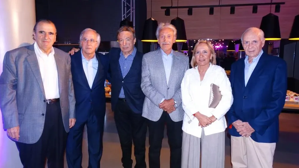 Mario Garbarino, Álvaro de Ferrari, Vito Atijas, Ricardo Weiss, Lucía Camejo y Denis Herrnstadt