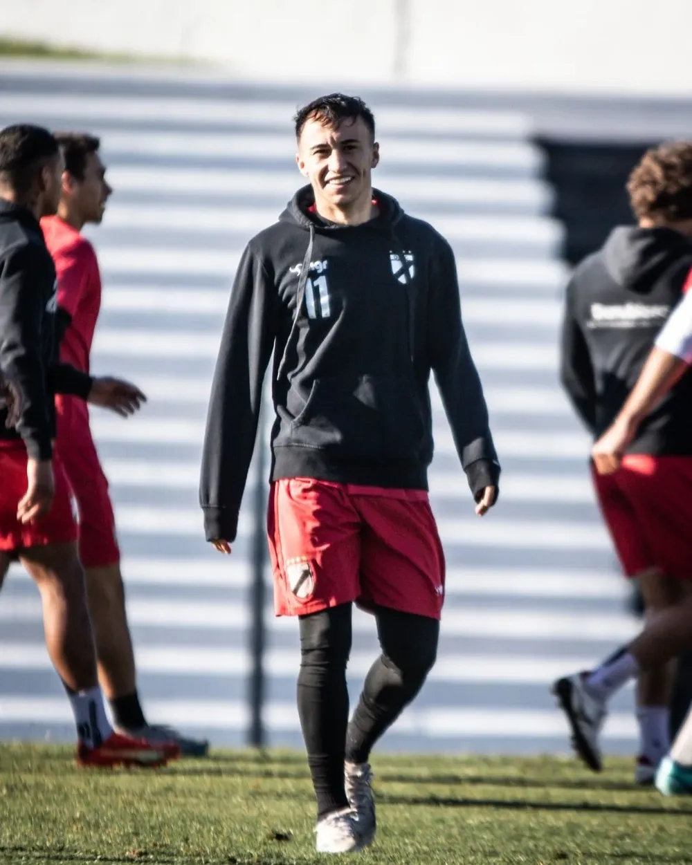 Franco Cepillo González en su vuelta a Danubio