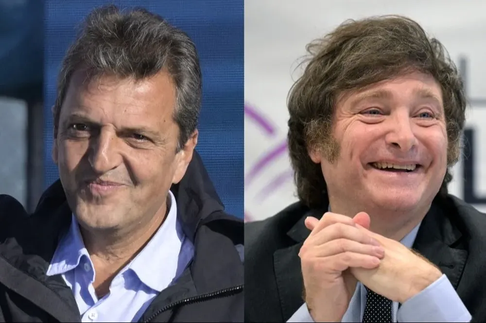 Massa y Milei se enfrentan en el balotaje