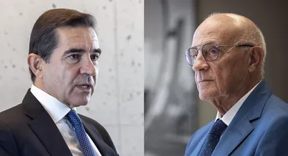 Carlos Torres (izq.) y Josep Oliu (der.) se cruzaron durante las primeras dos semanas de la aceptación del canje. Lo hicieron, en verdad, metafóricamente. Primero Torres arremetió con una maratón de entrevistas en la prensa y le siguió Oliu, como si se hubieran turnado. Pero no hubo nada amable en las declaraciones. Fueron provocadoras y llenas de golpes bajos.&nbsp;