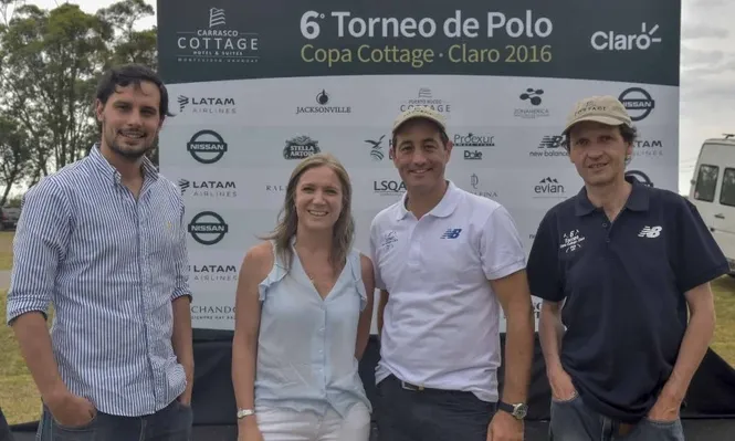 Bruno Quartara, Verónica Rudolph, Gilberto Echeverry y Sergio Goloubintseff