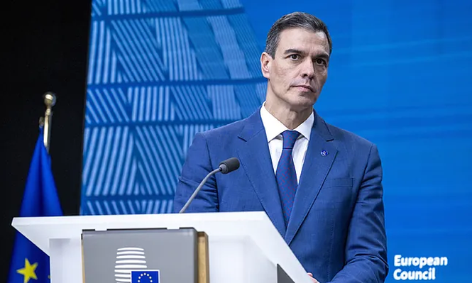 Pedro Sánchez en su última participación del European Council.