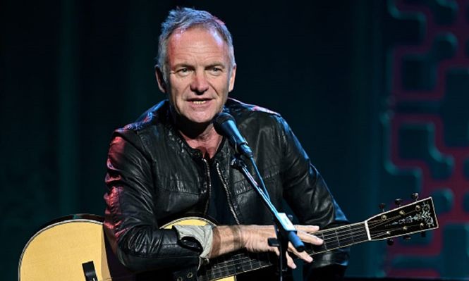 El músico británico Sting