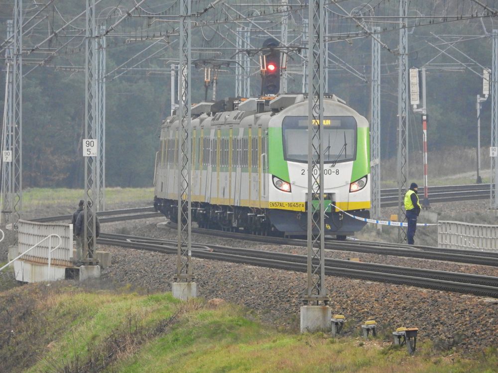 La vía férrea en la que se produjo el suceso conecta Polonia con Ucrania.