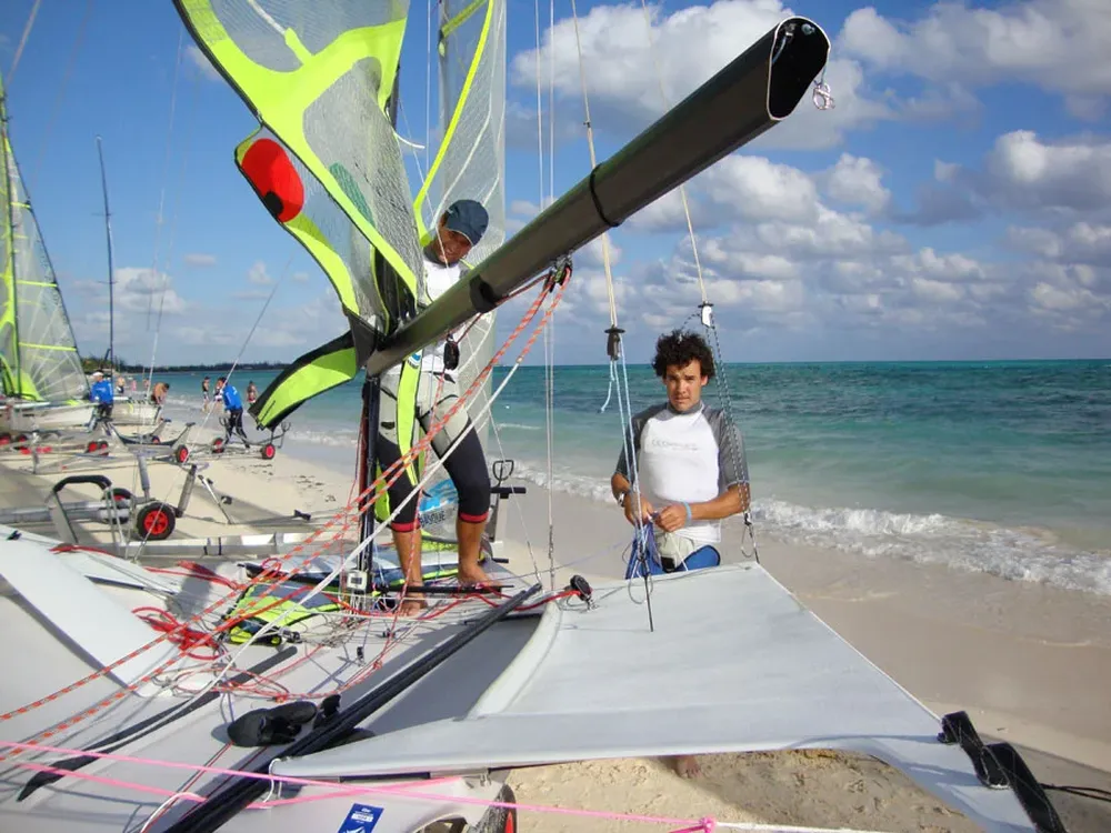 Philipp Umpierre y Santiago Silveira