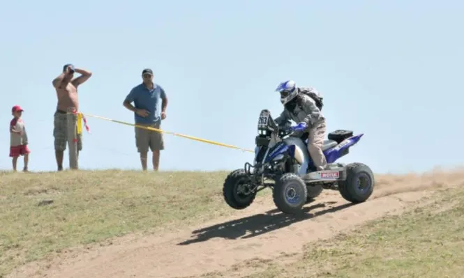 Sergio Lafuente en el Dakar 2012