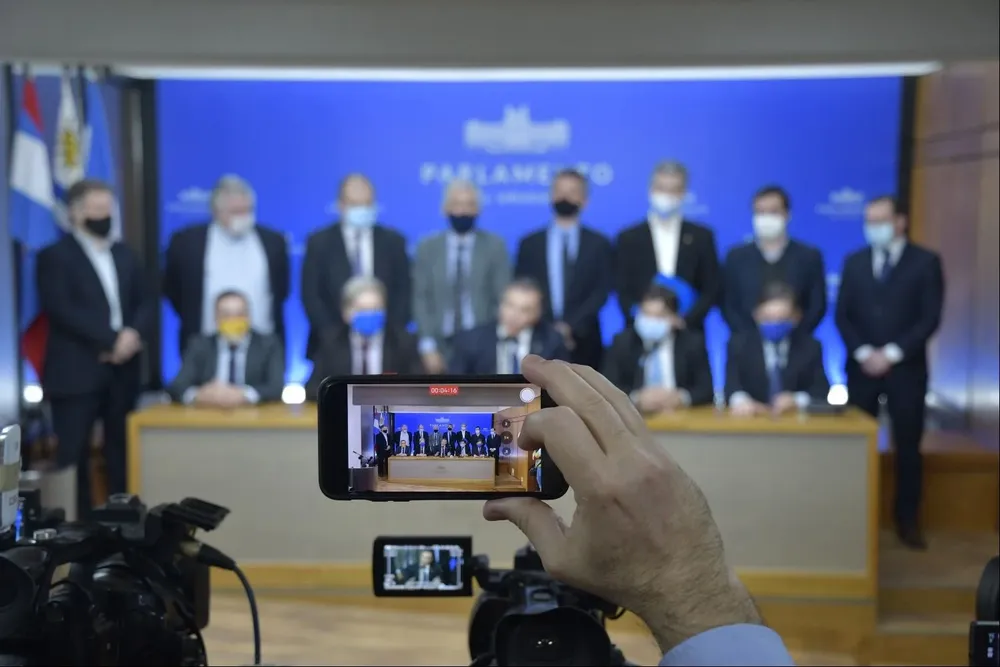 Archivo, diputados de la coalición de gobierno