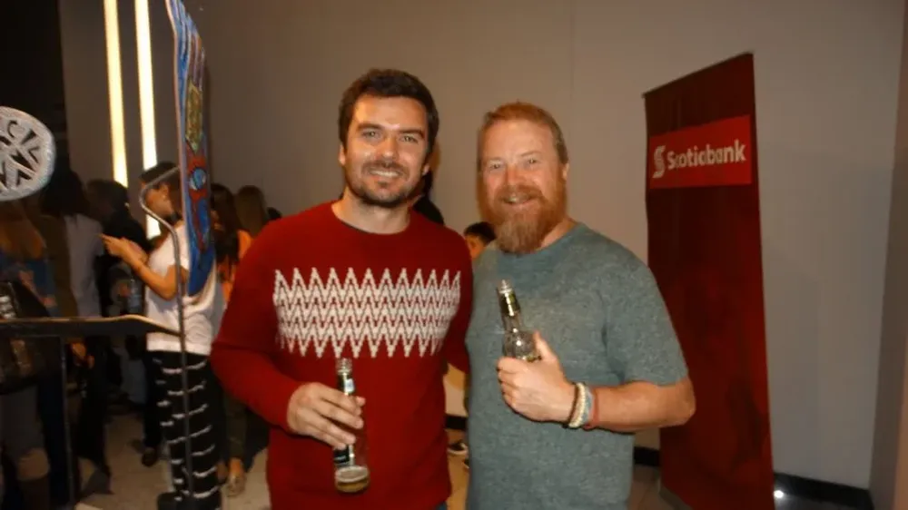 Andrés Guidali y Eduardo Bolioli