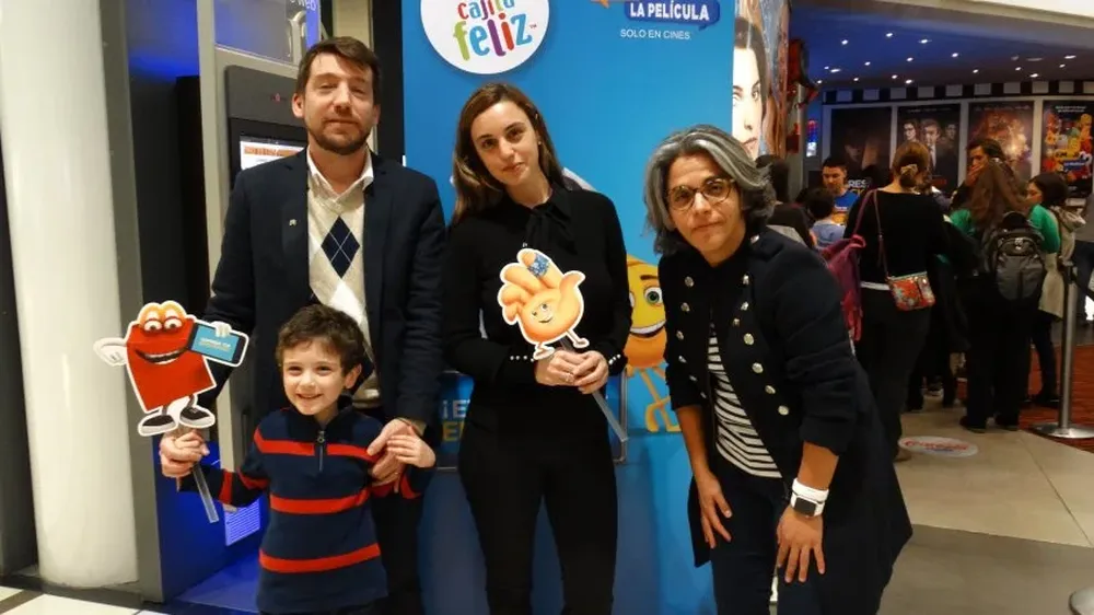 Martín Alanis, Juan Alanis, Camila Arizaga y Loreto Álvarez