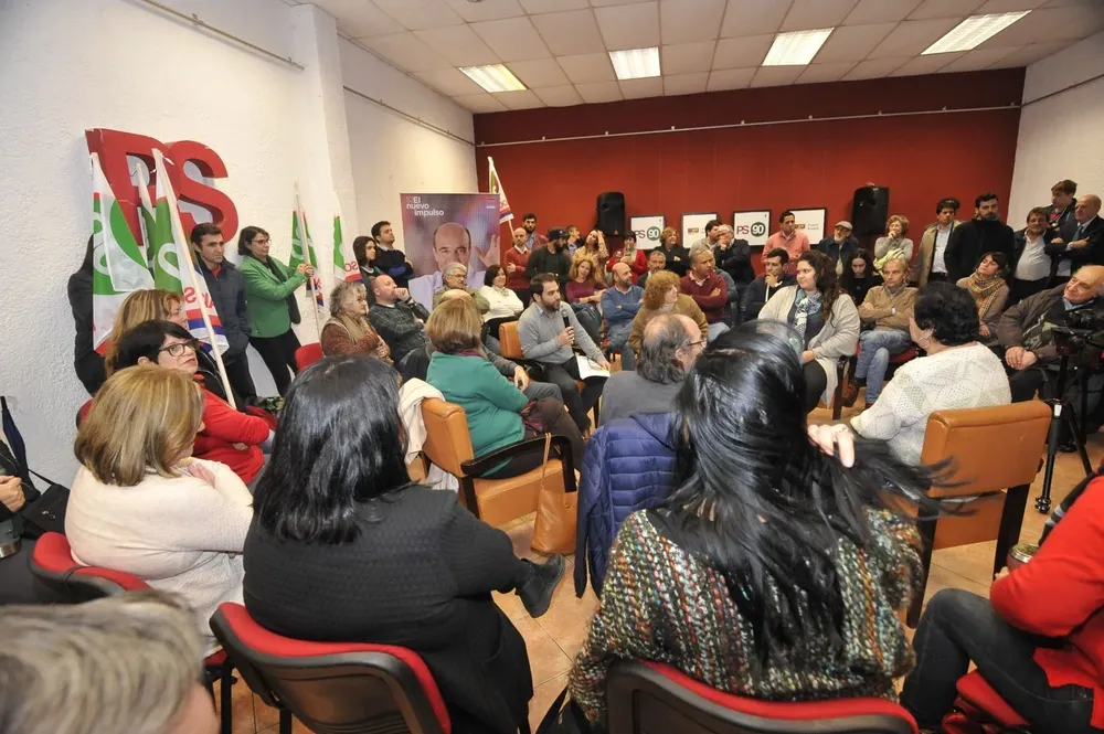 Archivo, evento en la Casa del Pueblo del Partido Socialista