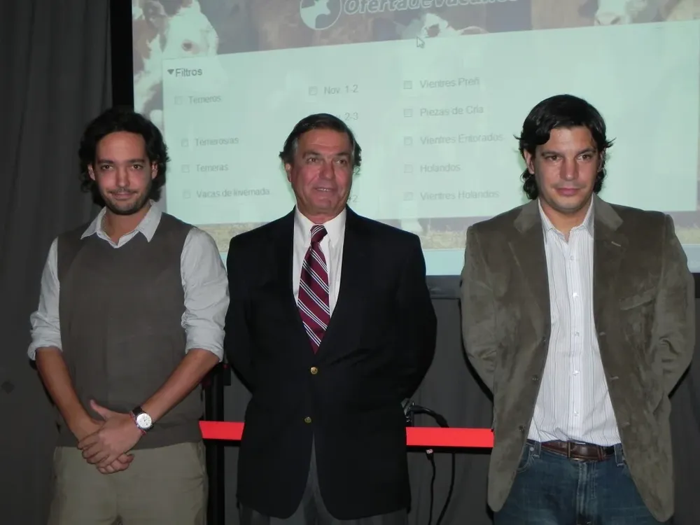 Agustín, Gerardo y Alejandro Zambrano