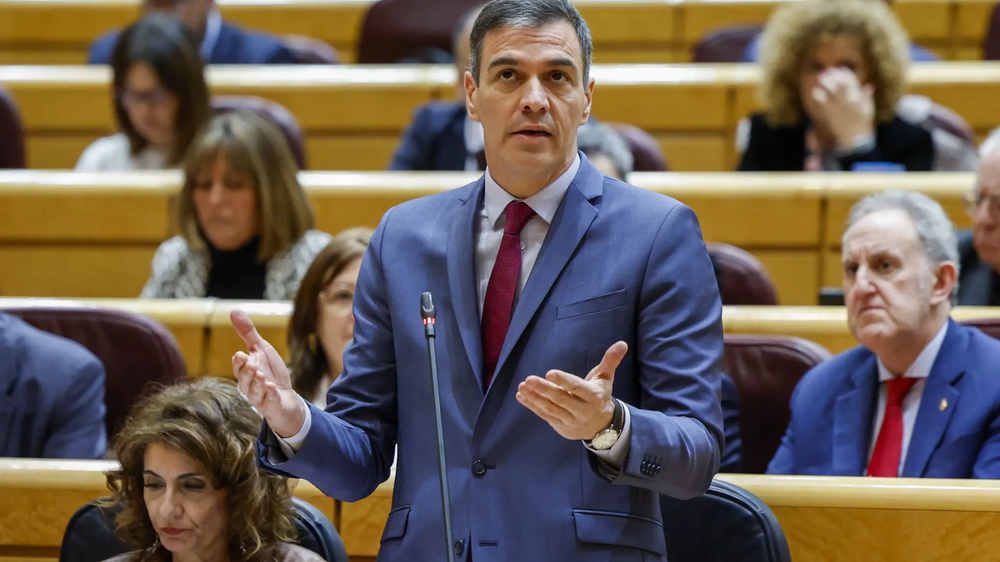 El presidente del Gobierno de España, Pedro Sánchez