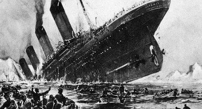 El hundimiento del Titanic es uno de los naufragios más famosos de la historia.