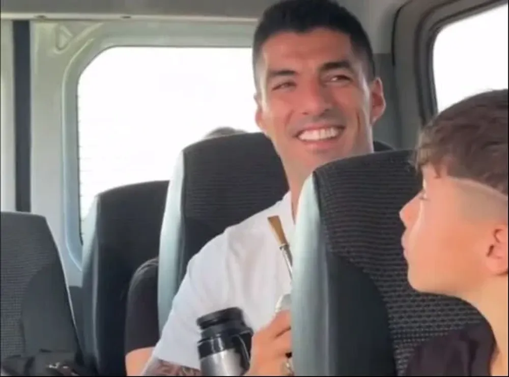 Suárez subió un mensaje en sus redes sociales