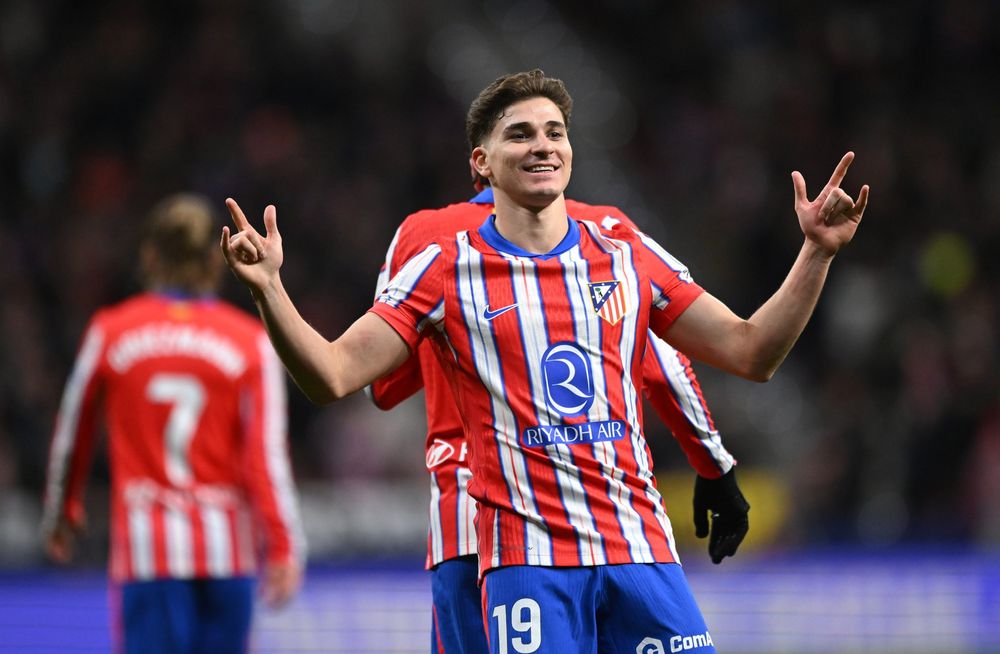 Julián Álvarez intratable.