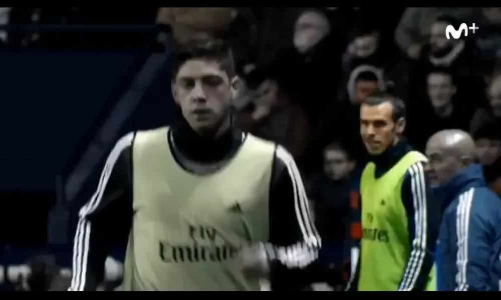 La cara de Bale cuando se venía el cambio de Valverde