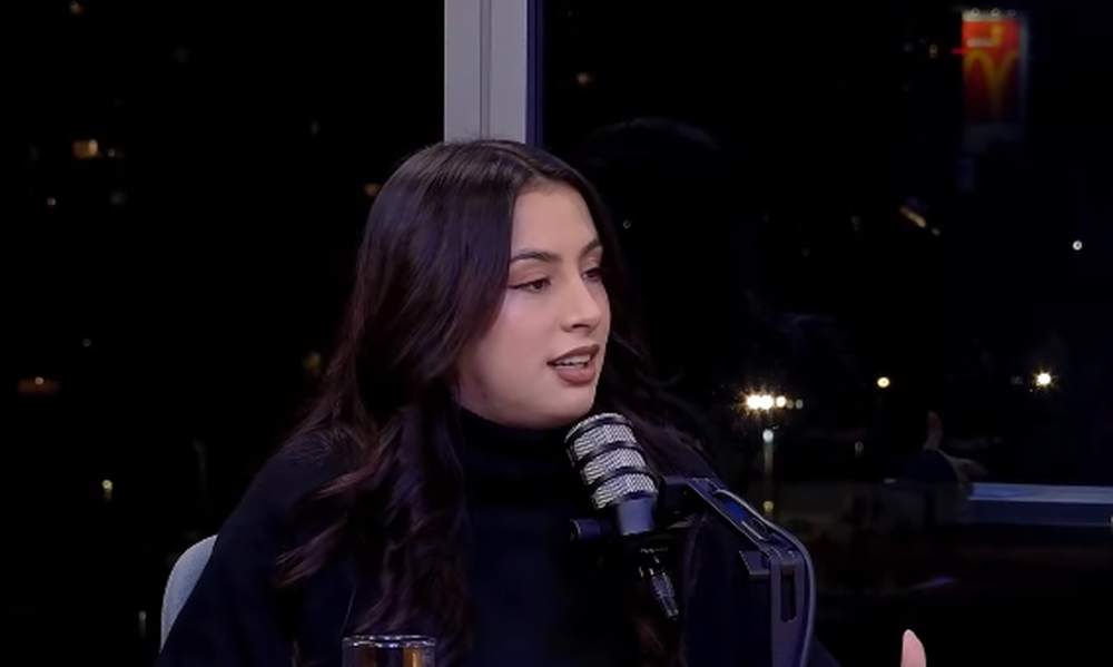 Luana en el streaming de El Observador