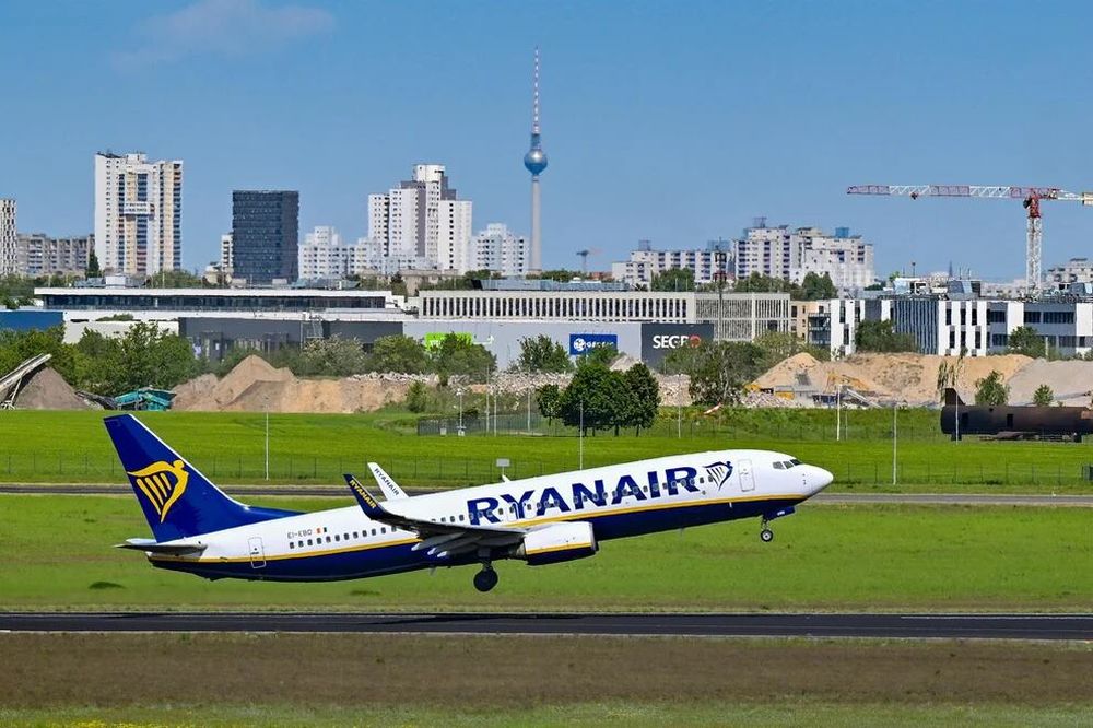 Avión de Ryanair