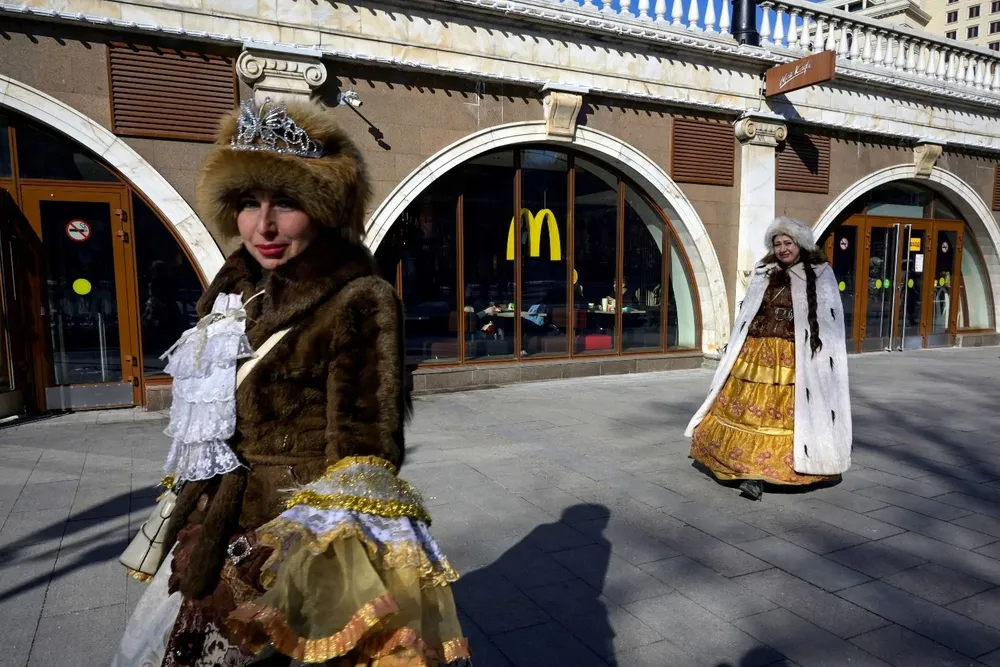 Restaurante de McDonalds en Rusia