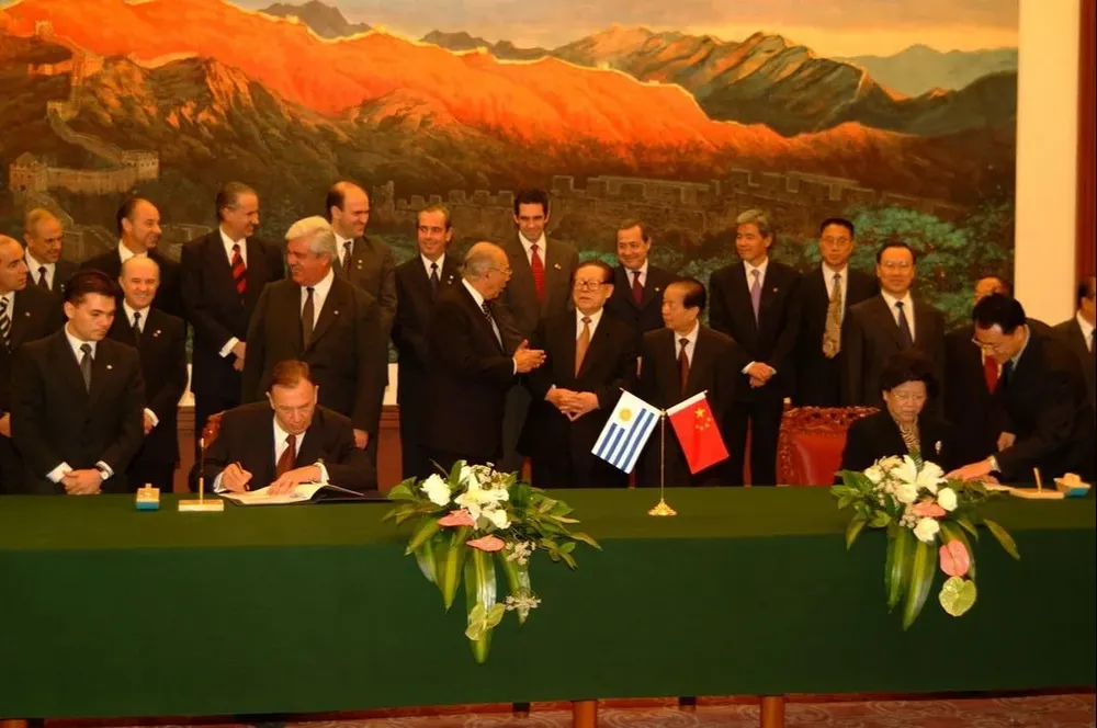 Batlle y Jiang en Pekín