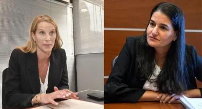 Sofía Harguindeguy (izquierda) y Marcela Bensión (derecha)