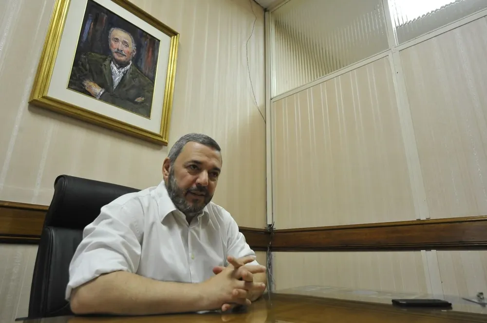 Mario Bergara recibió a El Observador en su despacho del Palacio Legislativo