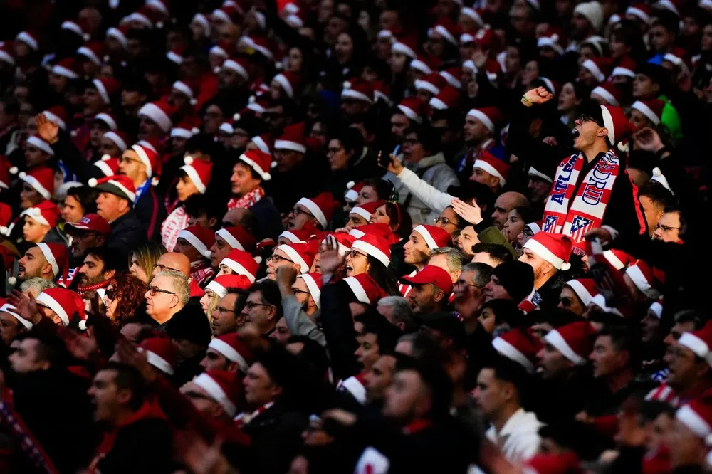 Hinchas de Atlético de Madrid