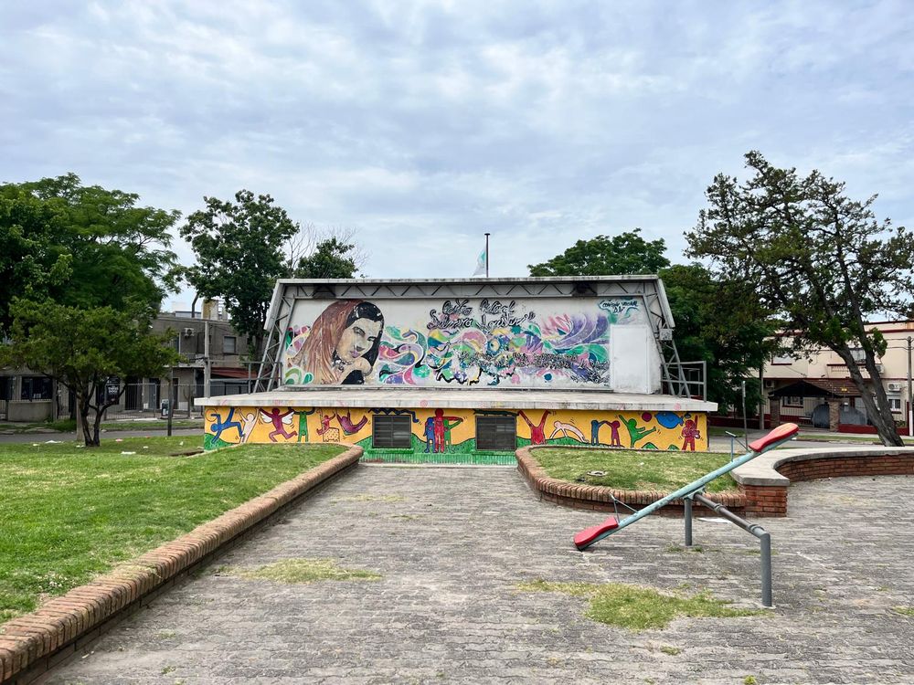 Plaza Delmira Agustini. 2024