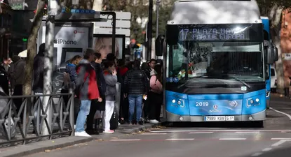 El clima en las calles de Madrid.