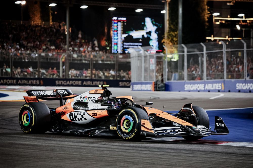 Lando Norris ganó de punta a punta.
