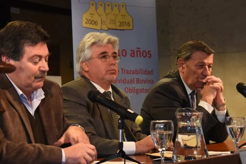 Julio Cardozo, Tabaré Aguerre y Rodolfo Nin Novoa