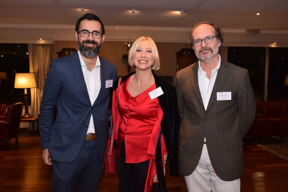 Roberto Clermont, Norma Pontet y Ernesto Bastarrica