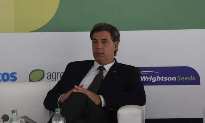 Gonzalo Valdés, presidente de ARU, en la Expo Melilla.