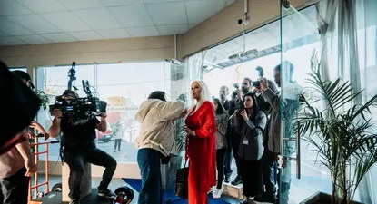 Susana Giménez participó de filmación de spot publicitario en Abitab de Maldonado