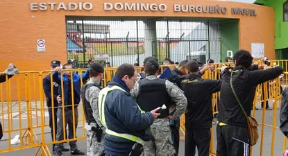 Algunos de los detenidos en el Campus