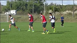 Amaral hizo fútbol con la Sub 20 y marcó un gol