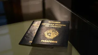 Pasaporte uruguayo. Archivo