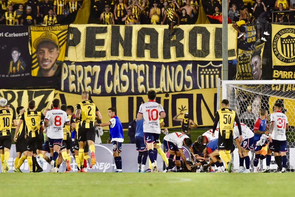 Mauricio Pereyra en el clásico Mauricio Pereyra en el clásico