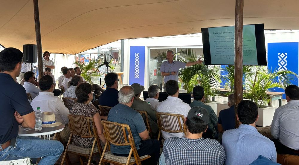 Expoactiva Nacional: BBVA estrenó un nuevo stand en el campo donde la ARS organiza la tradicional muestra de tecnología innovadora para el sector de los agronegocios.